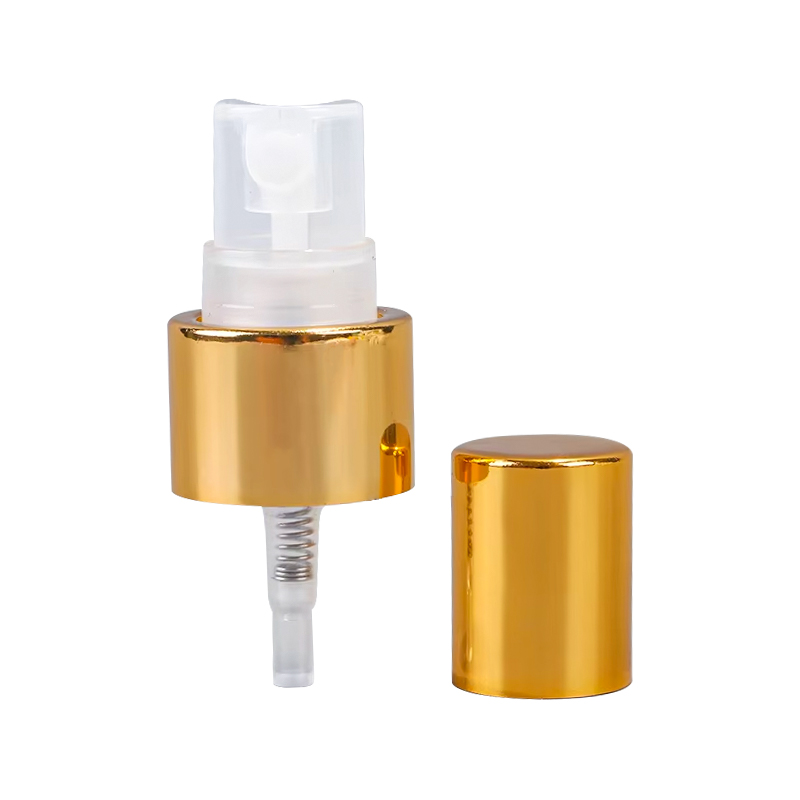 明るい金の密閉された細かいミストスプレー